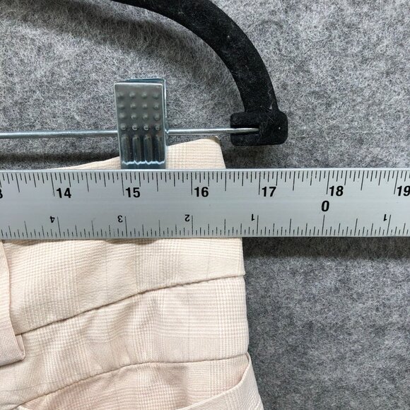 Gap Flare Ankle Pants Womens 10 Beige Stretch Curvy Fit Mid Rise Trouser Chino - Picture 5 of 10